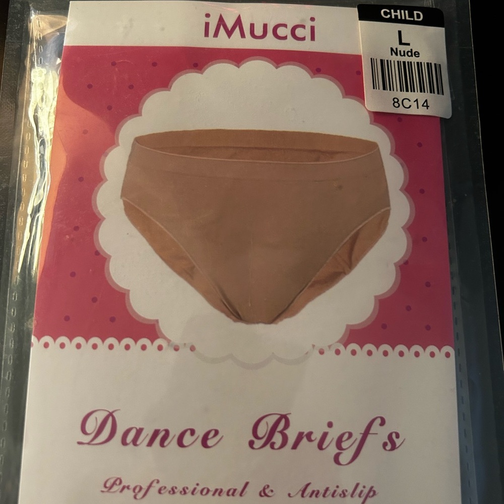 Kids Nude Dance Briefs